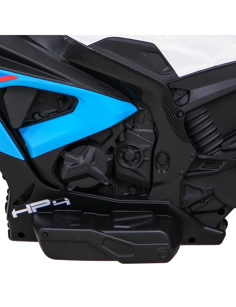 Mini Moto Elétrica Infantil BMW HP4 12V com LED - Vista 5