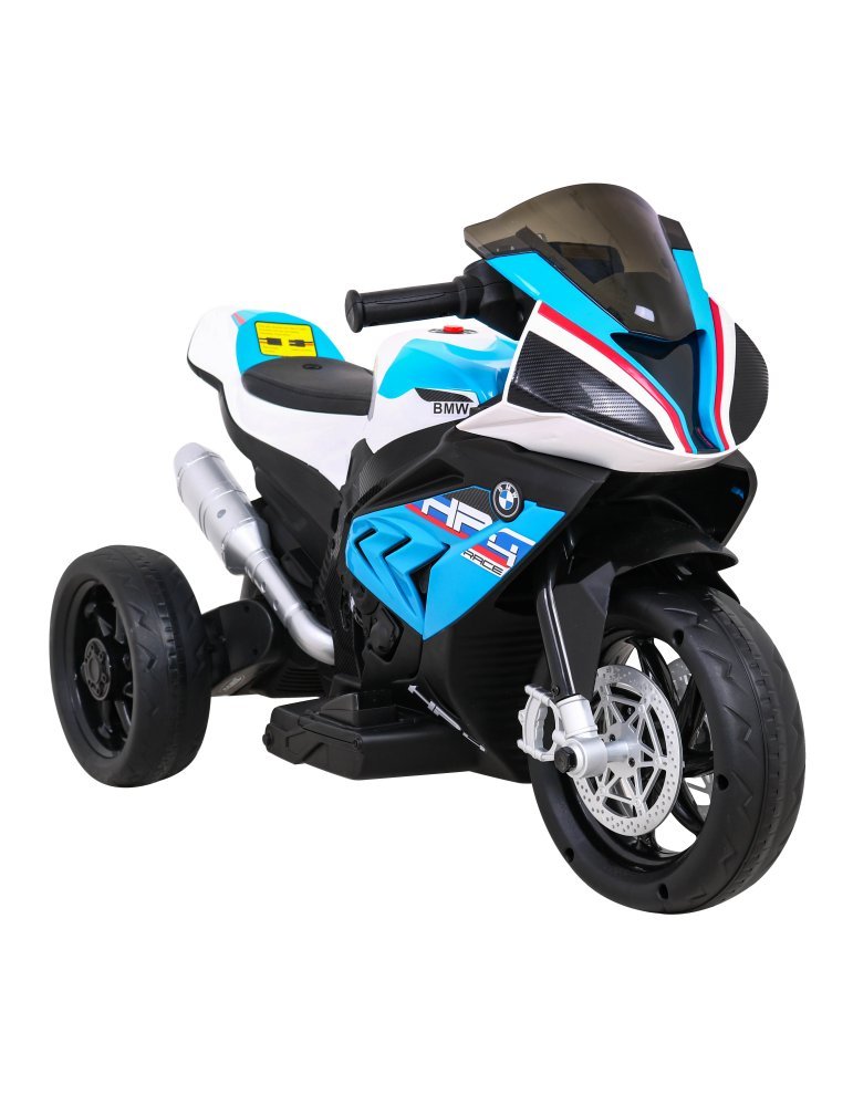 Mini Moto Elétrica Infantil BMW HP4 12V com LED - Vista 13