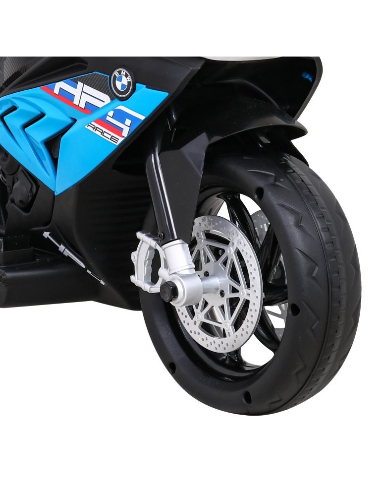 Mini Moto Elétrica Infantil BMW HP4 12V com LED - Vista 14