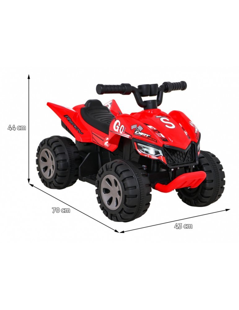 Quadra elétrica O melhor 6V 25W Crianças