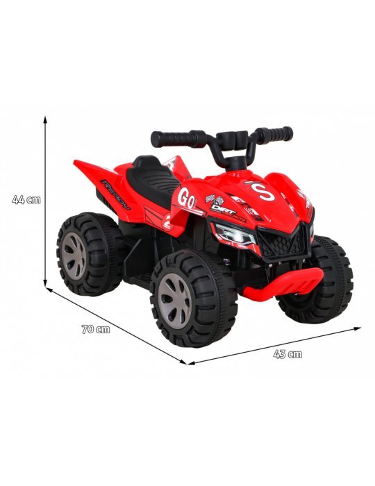 Quadra elétrica O melhor 6V 25W Crianças