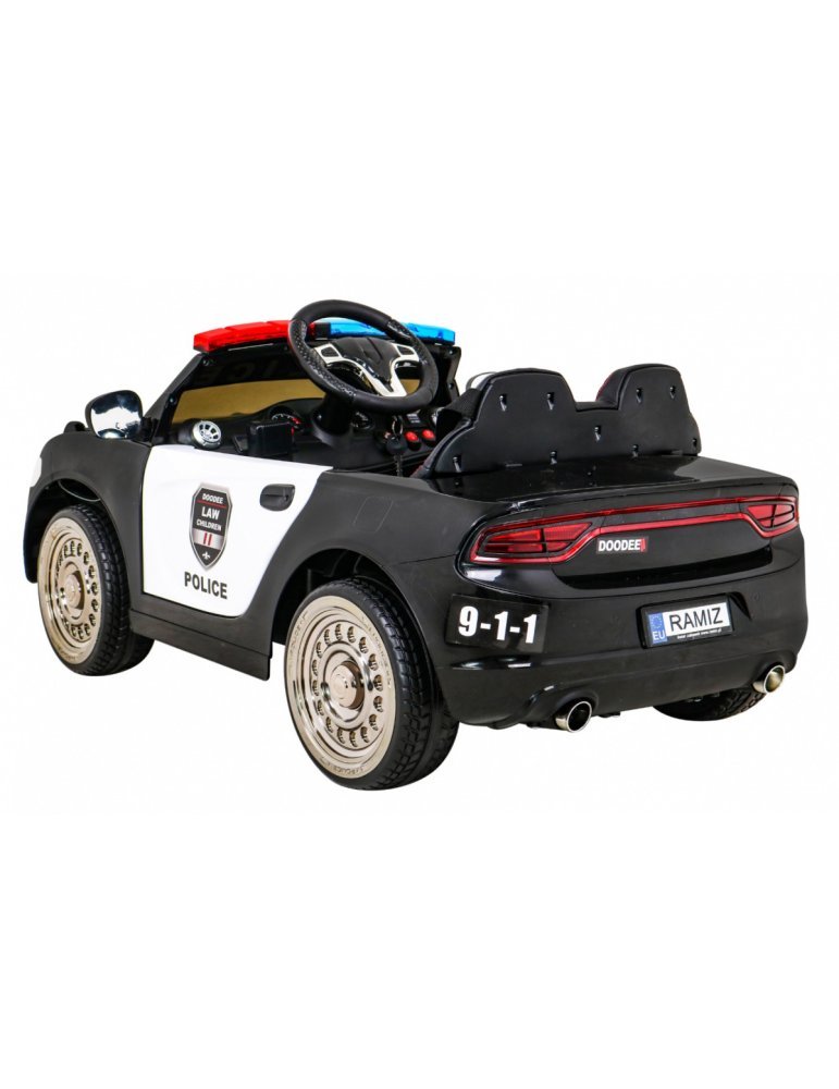 12V Police Electrical Car for Children with Mermaid, Lights and Command