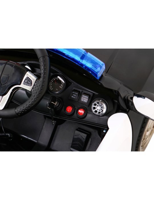 12V Police Electrical Car for Children with Mermaid, Lights and Command