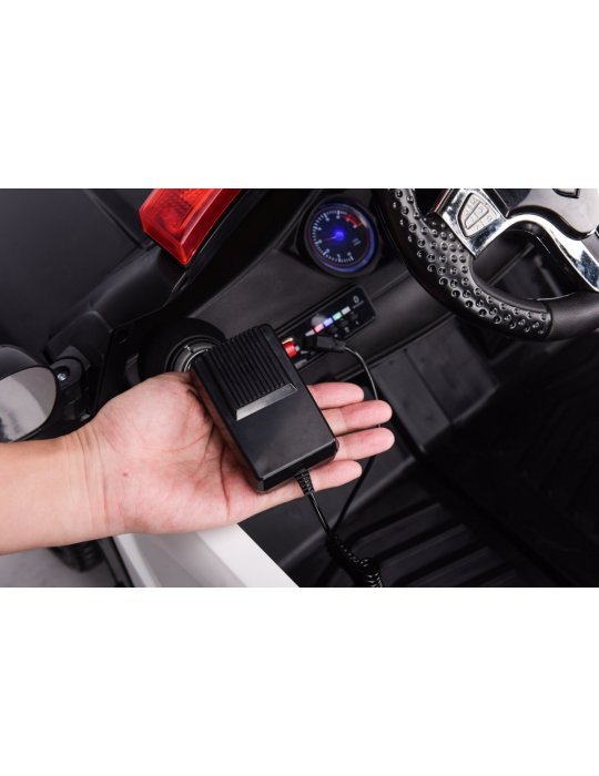 12V Police Electrical Car for Children with Mermaid, Lights and Command