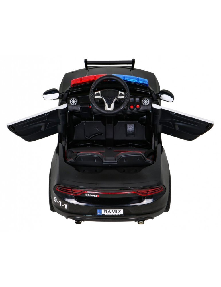 12V Police Electrical Car for Children with Mermaid, Lights and Command