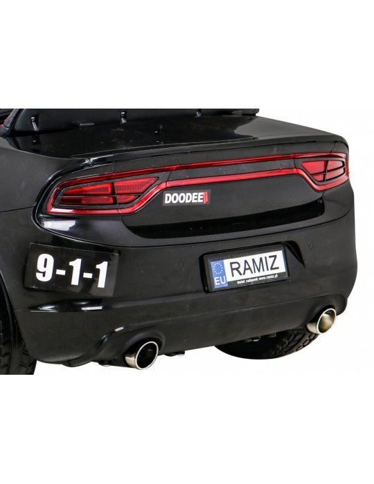 12V Police Electrical Car for Children with Mermaid, Lights and Command