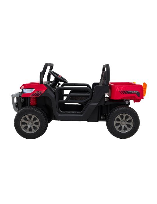 Auto elettrica per bambini Speed 900 con telecomando e luci a LED