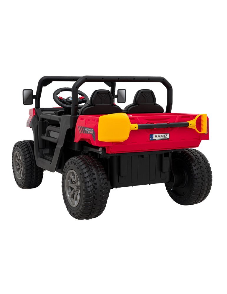 Auto elettrica per bambini Speed 900 con telecomando e luci a LED