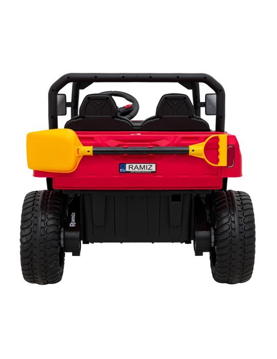 Auto elettrica per bambini Speed 900 con telecomando e luci a LED