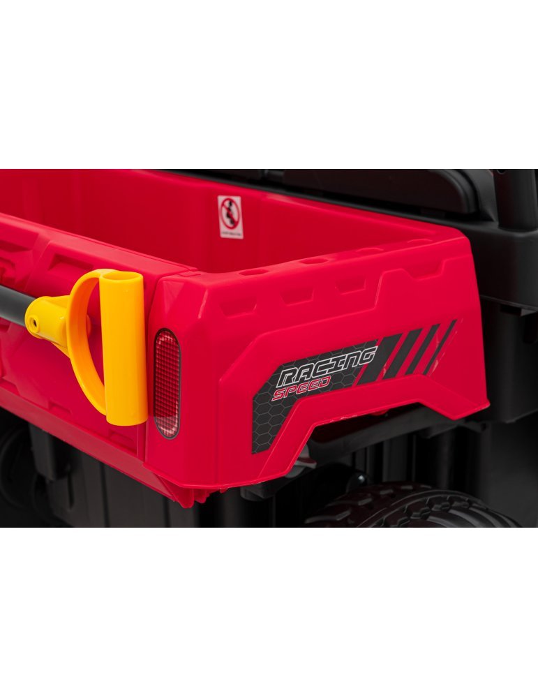 Auto elettrica per bambini Speed 900 con telecomando e luci a LED