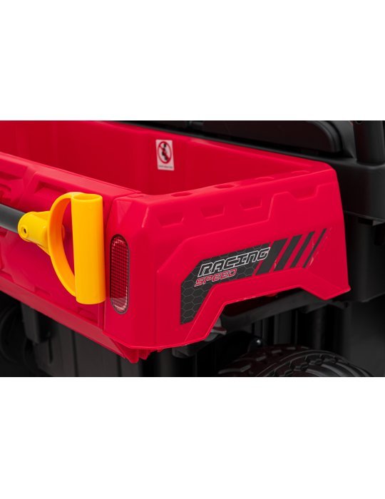 Auto elettrica per bambini Speed 900 con telecomando e luci a LED