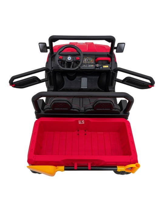 Auto elettrica per bambini Speed 900 con telecomando e luci a LED