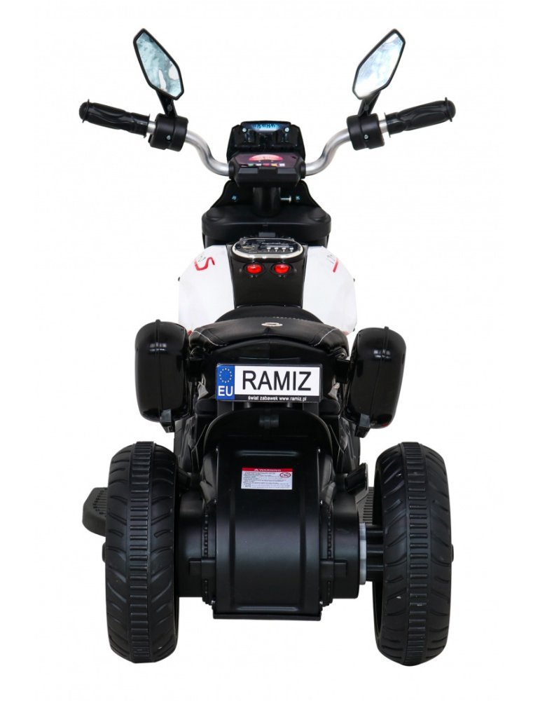 Moto Eléctrica Infantil Fast Tourist 6V con USB y Panel Multimedia Con Melodías Preinstaladas