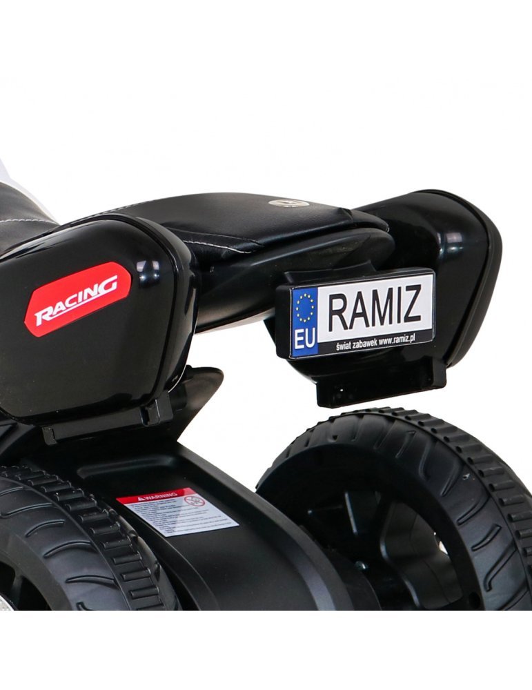 Moto Eléctrica Infantil Fast Tourist 6V con USB y Panel Multimedia Con Melodías Preinstaladas