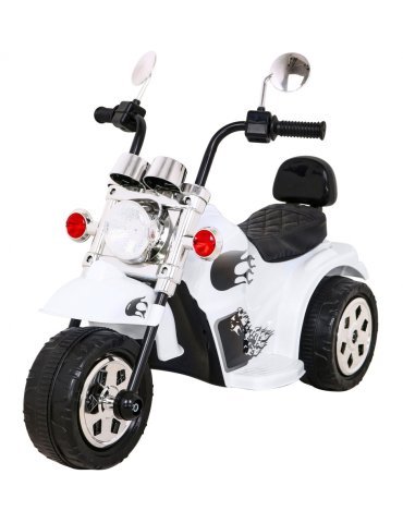 Moto Eléctrica Infantil Hot Chopper 6V | Luces LED y Melodías | 25W