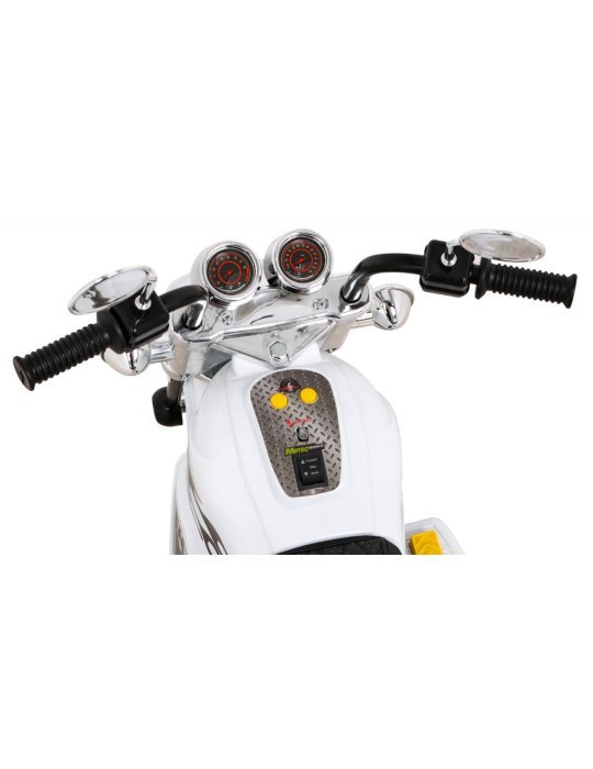 Moto Eléctrica Infantil Hot Chopper 6V | Luces LED y Melodías | 25W