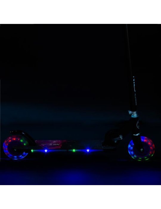 Patinete HD025 Nils Extreme con Ruedas y Plataforma LED