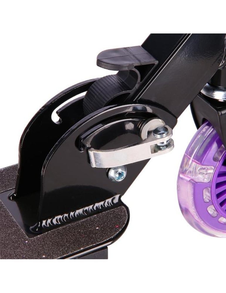 Trottinette Nils Extreme HD025 avec roues et plateforme à LED