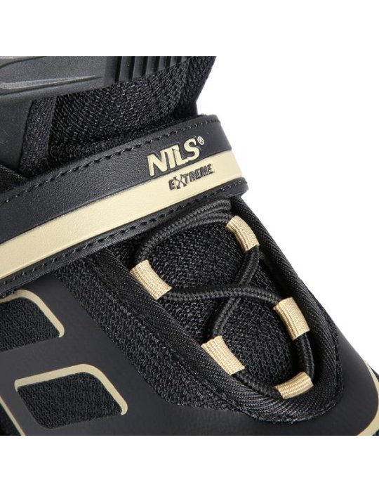 NA14174 A BLACK-BEIGE SIZE L IN-LINE SKATES NILS EXTREME