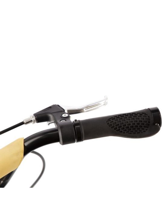 Skate todo-terreno com rodas infláveis 20 "/16" Δ guiador ajustável e freios