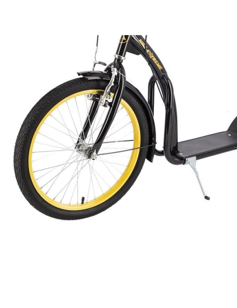 Patinete Todoterreno con Ruedas Inflables 20”/16” | Manillar Ajustable y Frenos Delanteros y Traseros