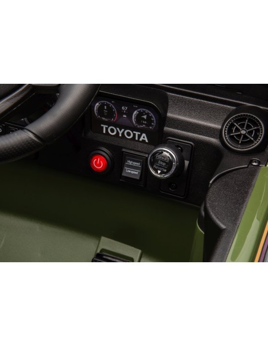 Auto Electrico Infantil Toyota Prado 2 motori 20W e 35W 116 