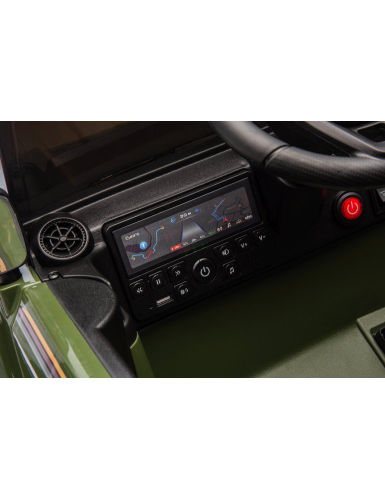 Toyota Land Cruiser elétrico para crianças com luzes LED e sons CARROS ELÉTRICOS PARA CRIANÇAS  - Vista 23