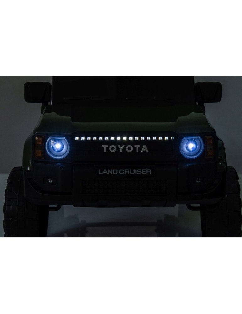 Toyota Land Cruiser elétrico para crianças com luzes LED e sons CARROS ELÉTRICOS PARA CRIANÇAS  - Vista 30