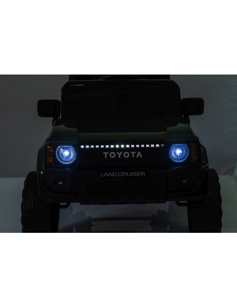 Toyota Land Cruiser elétrico para crianças com luzes LED e sons CARROS ELÉTRICOS PARA CRIANÇAS  - Vista 31