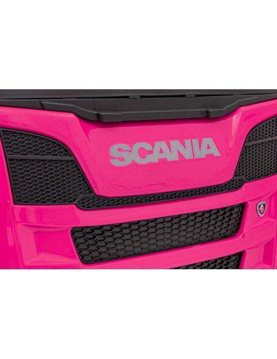 Scania R-SERIES: Camión Eléctrico para Niños con Luces LED, MP3, Bluetooth y Mando 2.4GHz
