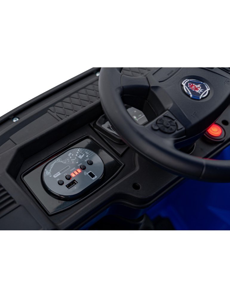 Scania R-SERIES: Camión Eléctrico para Niños con Luces LED, MP3, Bluetooth y Mando 2.4GHz