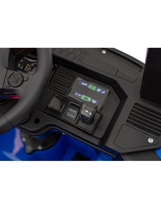 Scania R-SERIES: Caminhão elétrico para crianças com luzes LED, MP3, Bluetooth e controle remoto de 2,4 GHz