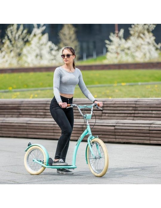 Scooter Esportiva Big Wheel - Com Rodas Infláveis e Ajustáveis