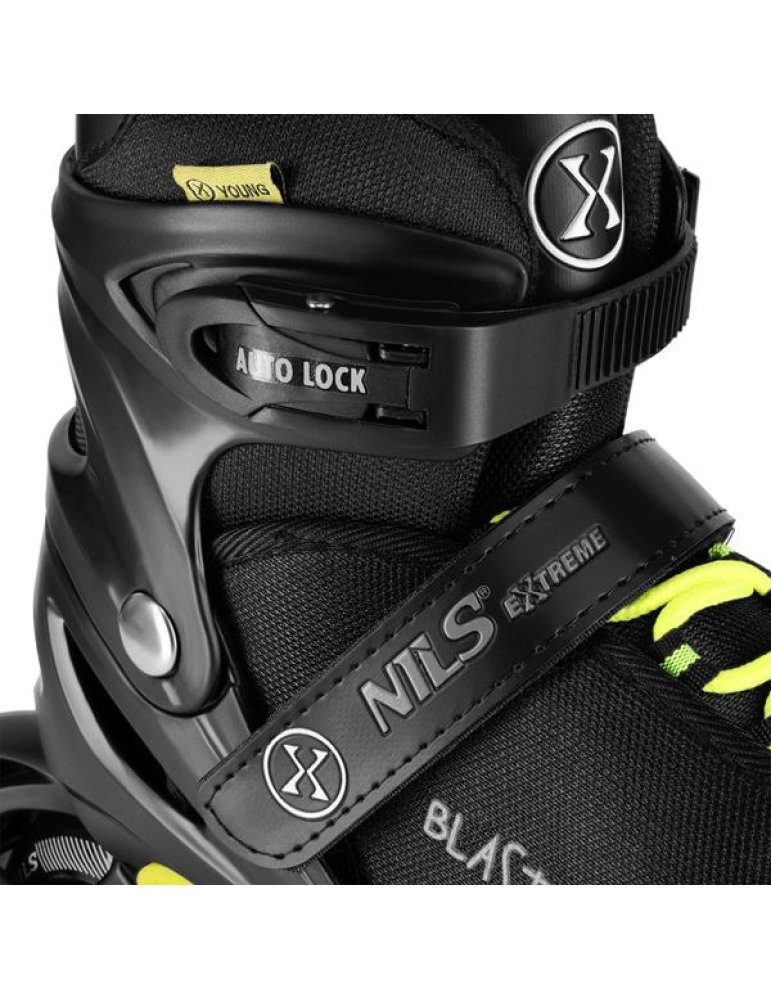 NA18168A IN-LINE SKATES BLASTER BLACK SIZE L(39-42) NILS EXTREME