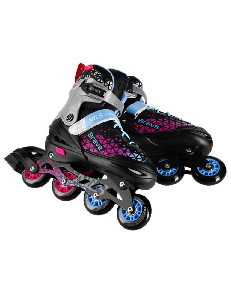 Patines 2 in 1 BRAVE NA18190A Nils Extreme – Online e Ice, Regolabile