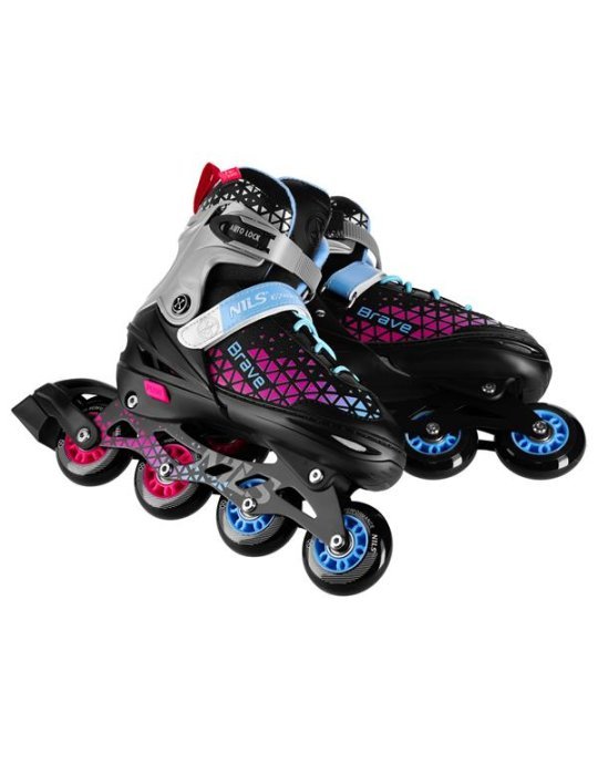 Patines 2 in 1 BRAVE NA18190A Nils Extreme – Online e Ice, Regolabile