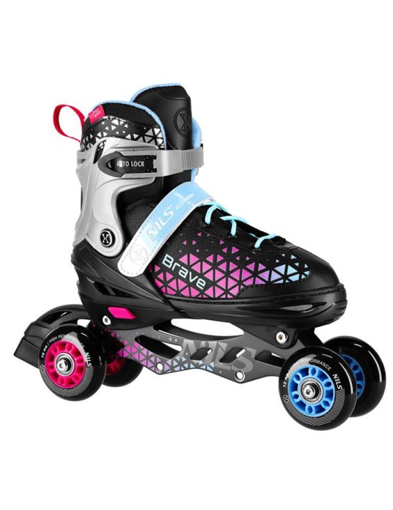 Patines 2 em 1 BRAVE NA18190A Nils Extreme – Online e Gelo, Ajustável