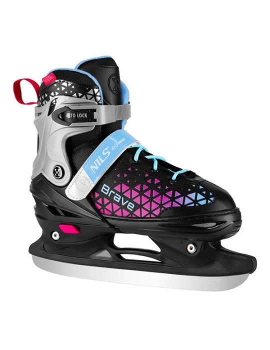 Patines 2 en 1 BRAVE NA18190A Nils Extreme – en ligne et glace, réglable
