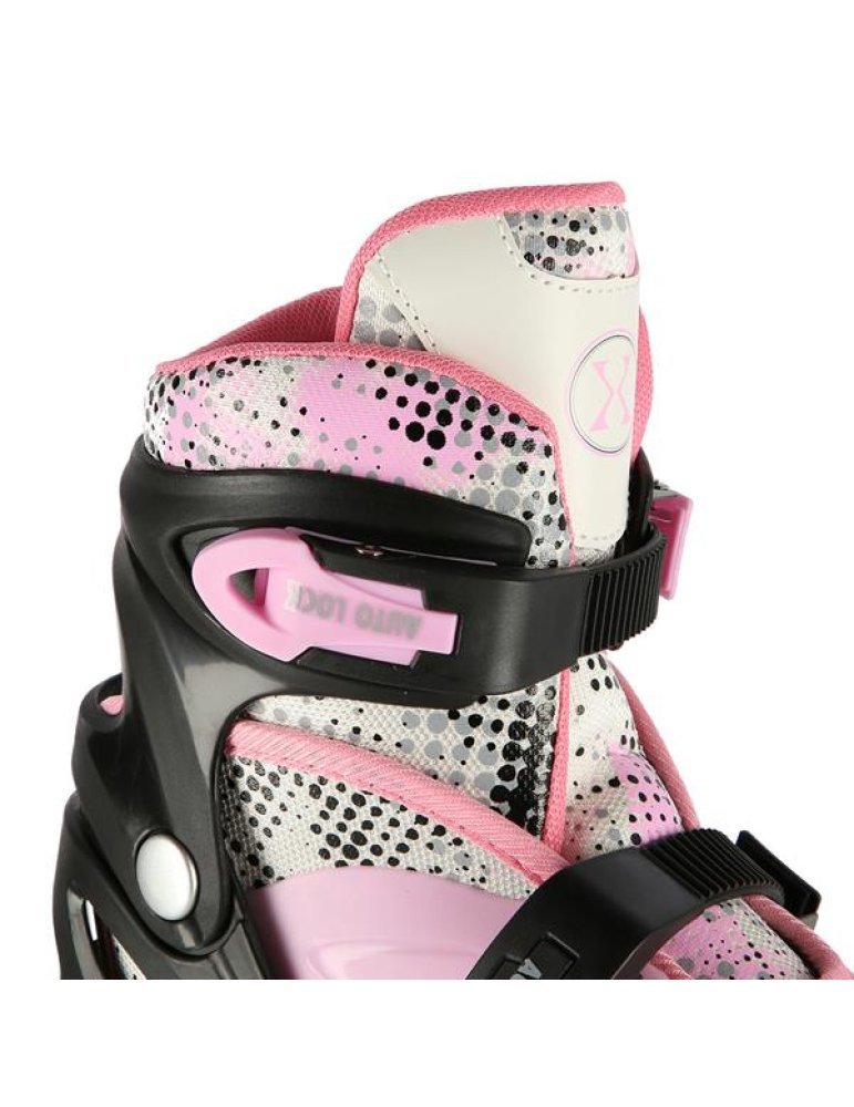 NH18331  SET 4in1 PINK, SIZE  M (35-38) INLINE/ICE-SKATES NILS EXTREME