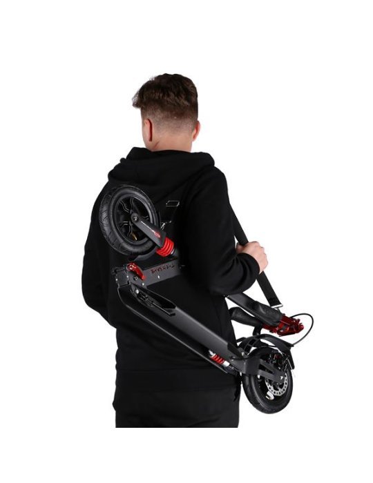 Patinete NILS Extreme HM209T – Scooter urbano con frenos, amortiguadores y rodamientos ABEC9
