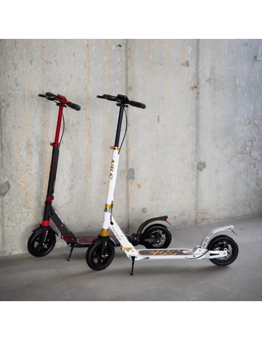 Patinete NILS Extreme HM209T – Scooter urbano con frenos, amortiguadores y rodamientos ABEC9