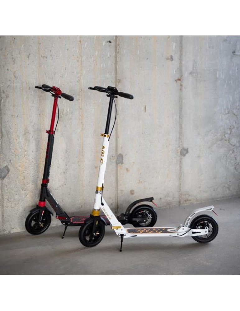 Patinete NILS Extreme HM209T con Amortiguadores y Doble Freno | Plegable y Ajustable