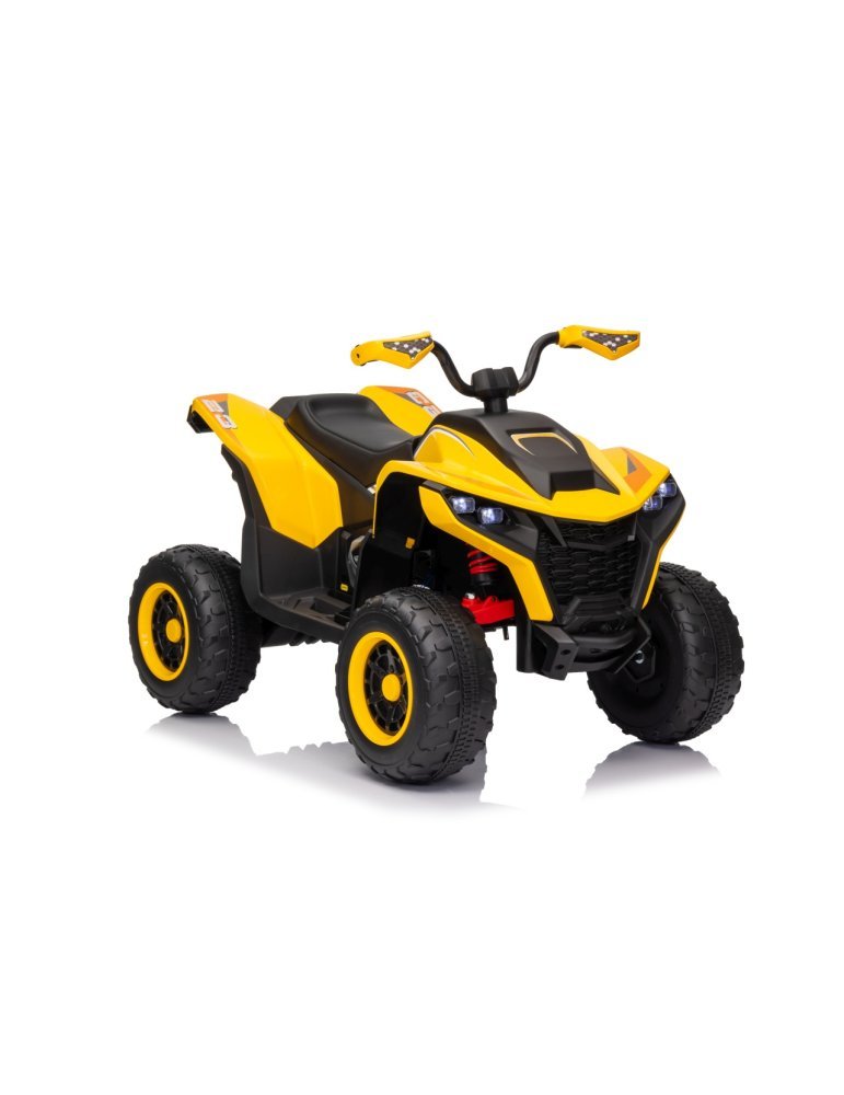 Quadriciclo elétrico infantil 12V com 4 motores e controle remoto