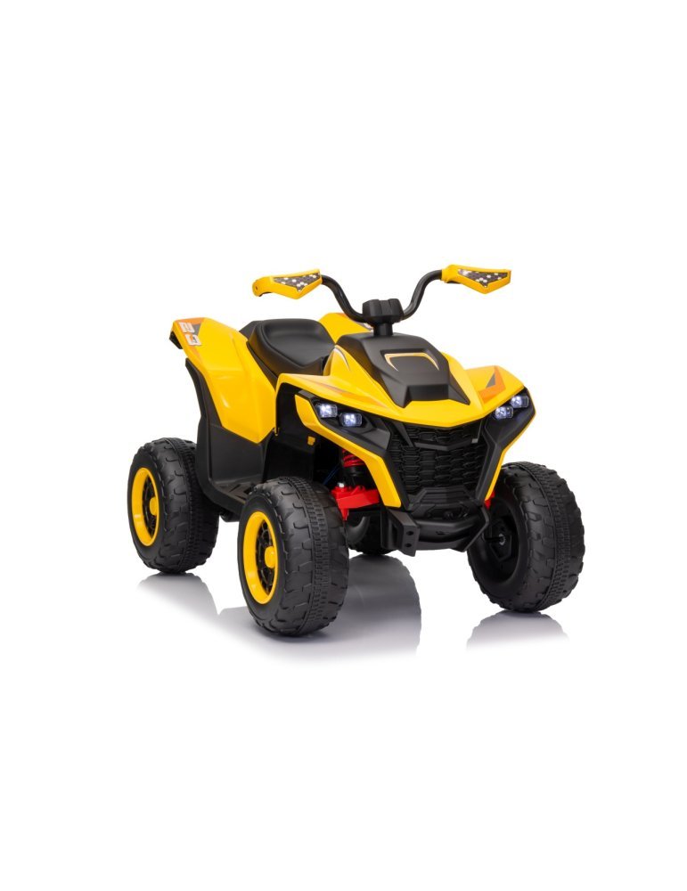 Quadriciclo elétrico infantil 12V com 4 motores e controle remoto