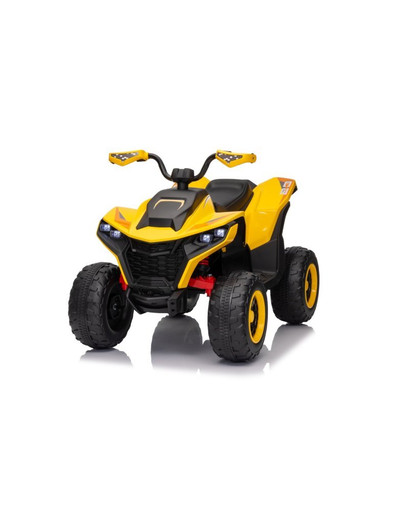 Quadriciclo elétrico infantil 12V com 4 motores e controle remoto