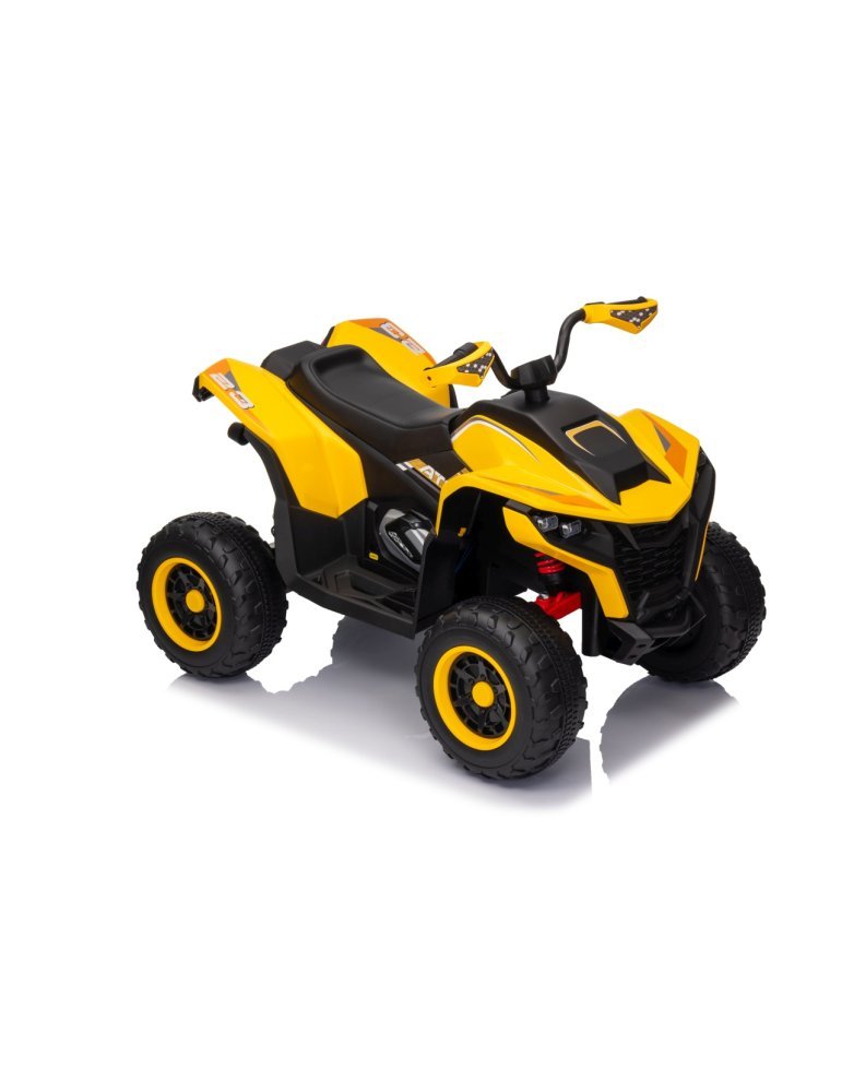 Quadriciclo elétrico infantil 12V com 4 motores e controle remoto
