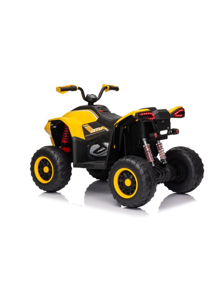 Quadriciclo elétrico infantil 12V com 4 motores e controle remoto