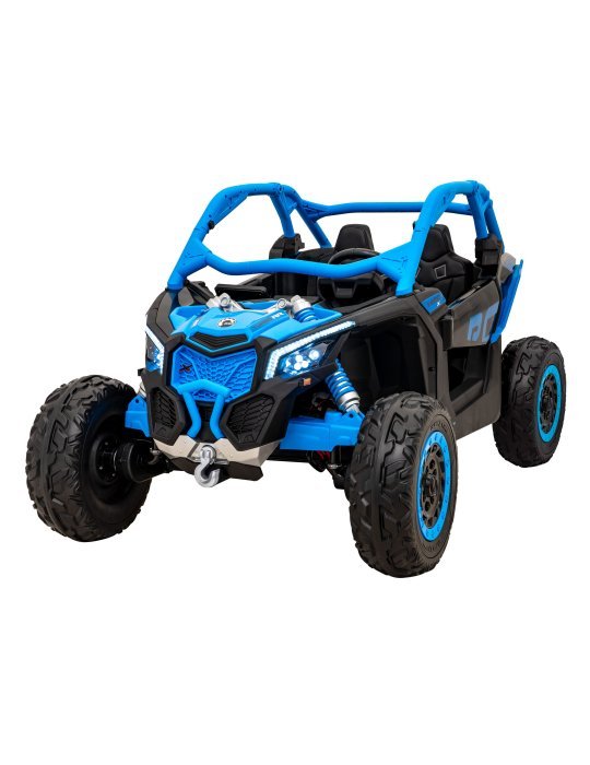 Buggy Elettrico Bambini Maverick Turbo RR STRONG Blu 24V | Premium