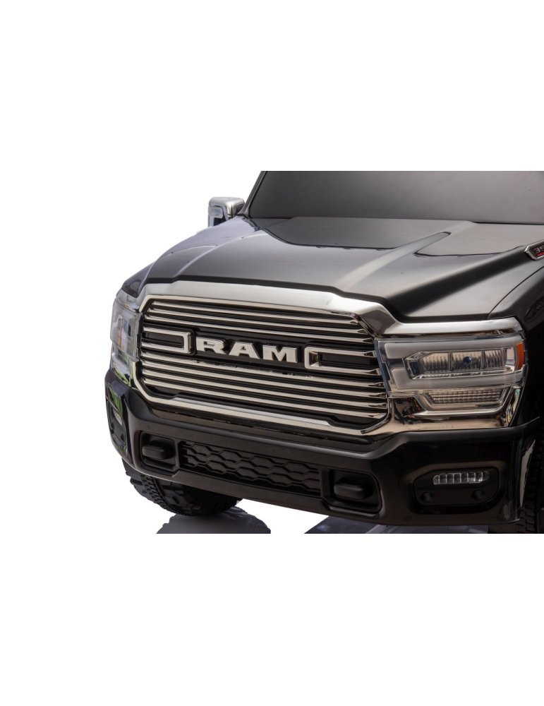 RAM 3500 Black Vehicle Electric Ride-On Car - Vista 14