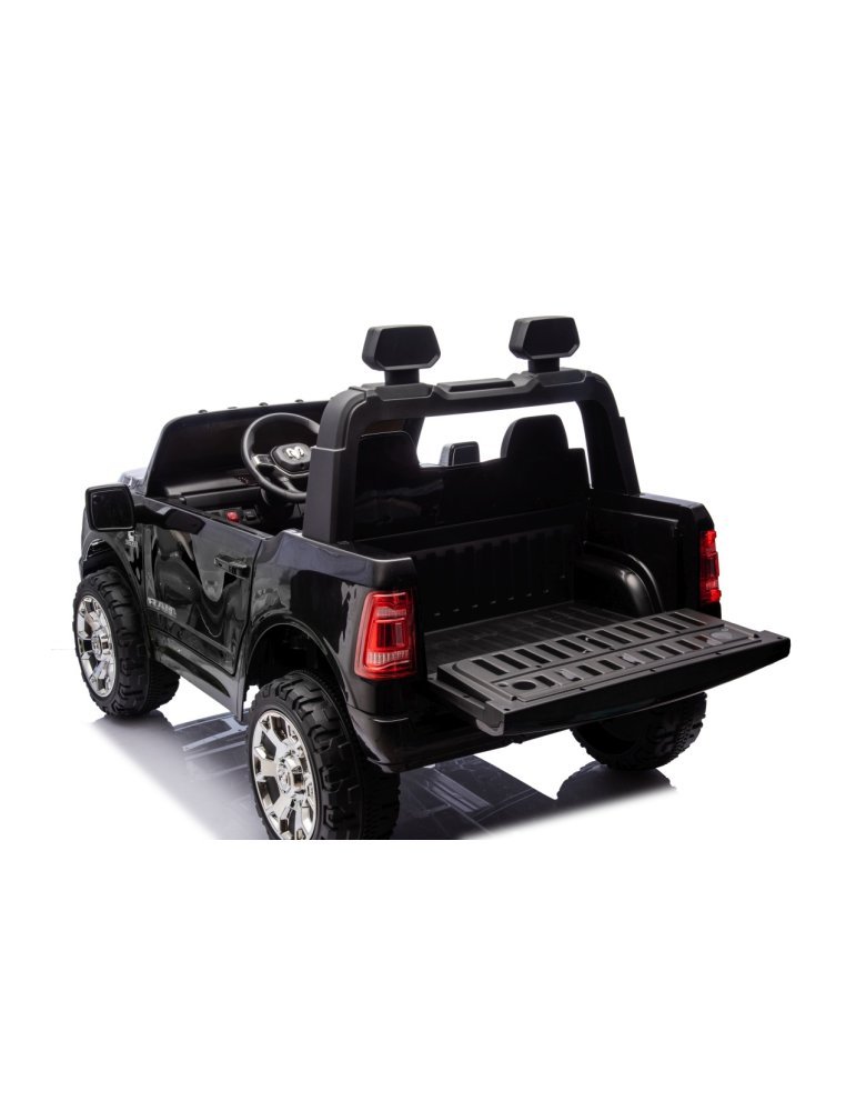 RAM 3500 Black Vehicle Electric Ride-On Car - Vista 21